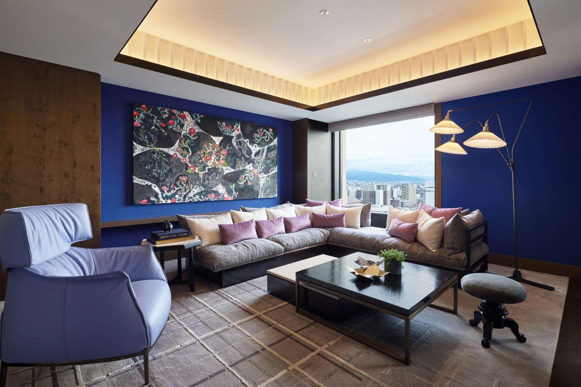 Hyatt Centric Канандзава Экстерьер фото A living room at the Ritz-Carlton, Osaka